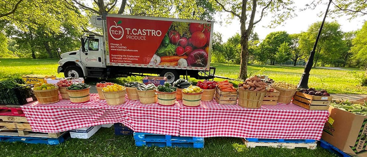 T. Castro provides fresh food to communities in need