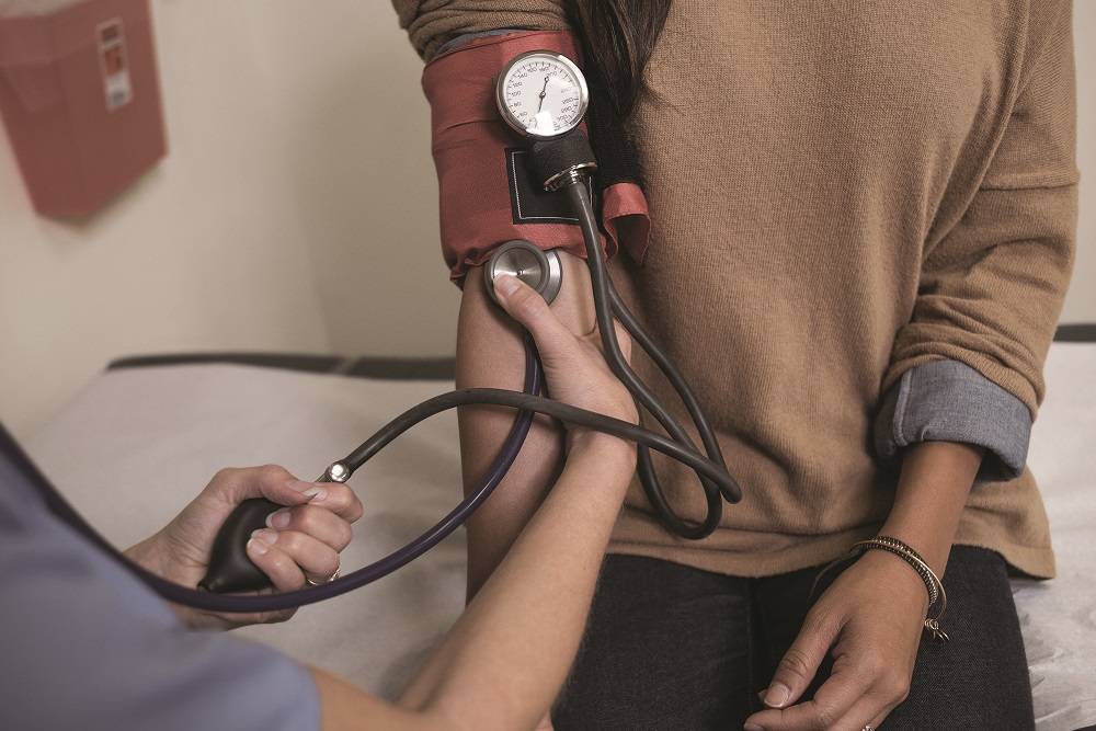 Blood pressure test image.