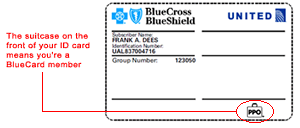 Blue Cross Blue Shield United Medical Plan ID Card