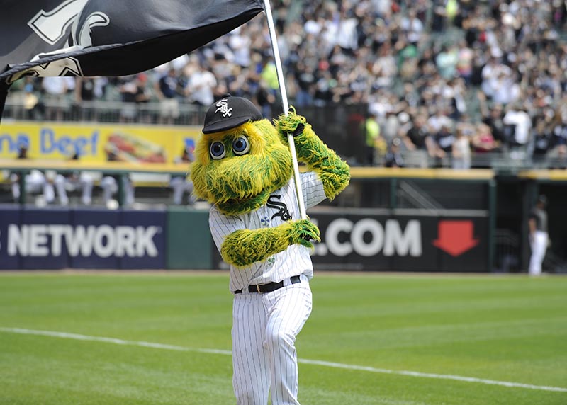 Chicago White Sox mascot Southpaw