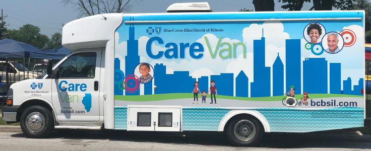 Blue Cross Blue Shield Illinois Care Van Image