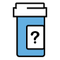 Icon of a prescription drug bottle